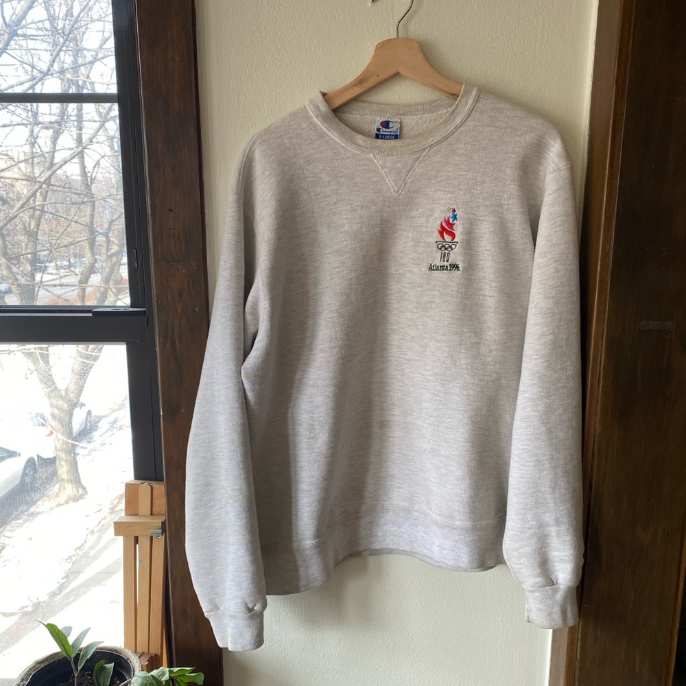 Vintage Champion sweatshirt- Atlanta Olympics 1996. (Men’s x-large)